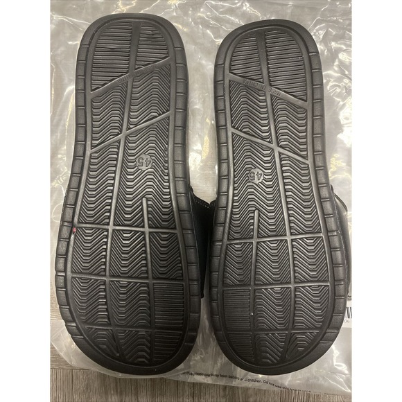 Kith Chancletas Black Size 12 (fits like an 11) NEW IN BAG